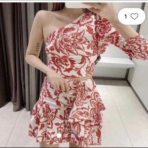 ZARA TOP & SKIRT SET